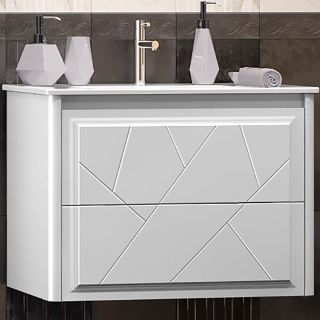 Тумба под раковину Opadiris Луиджи 00-00005952 Белая матовая